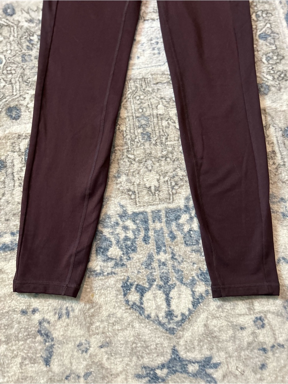 RBX Women’s High-Waist Athletic Leggings in Dark Plum - Picture 5 of 9
